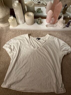 James Perse white Short-Sleeve Tee